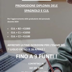 Promozione Spagnolo + CLIL
